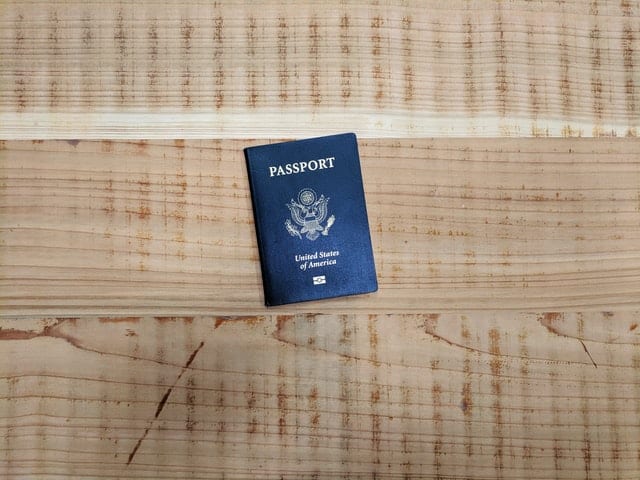 A US citizenship passport