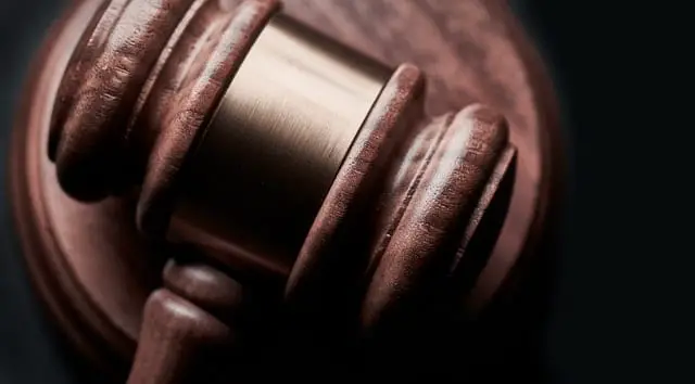 Photo of a gavel