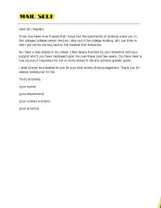 Thank You Letter to Principal from Student Teacher: How To, Templates ...